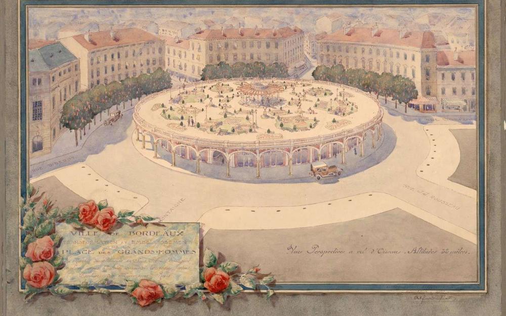 Le marché de Bordeaux de venu le centre commercial des grands hommes