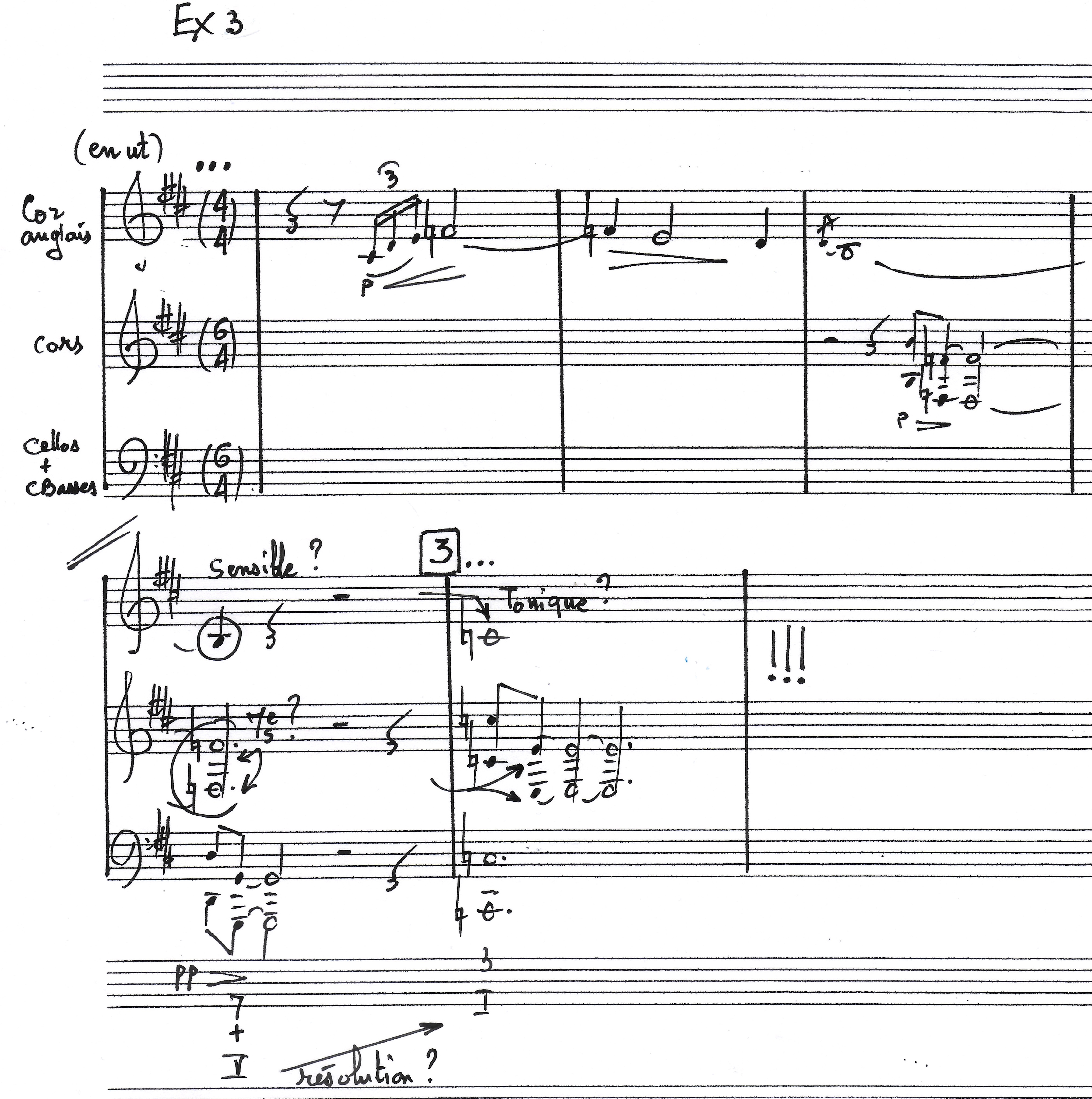 Debussy cors nuages
