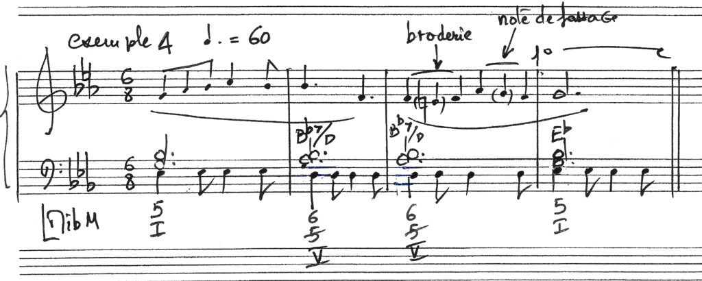 Basse en rythme de barcarolle