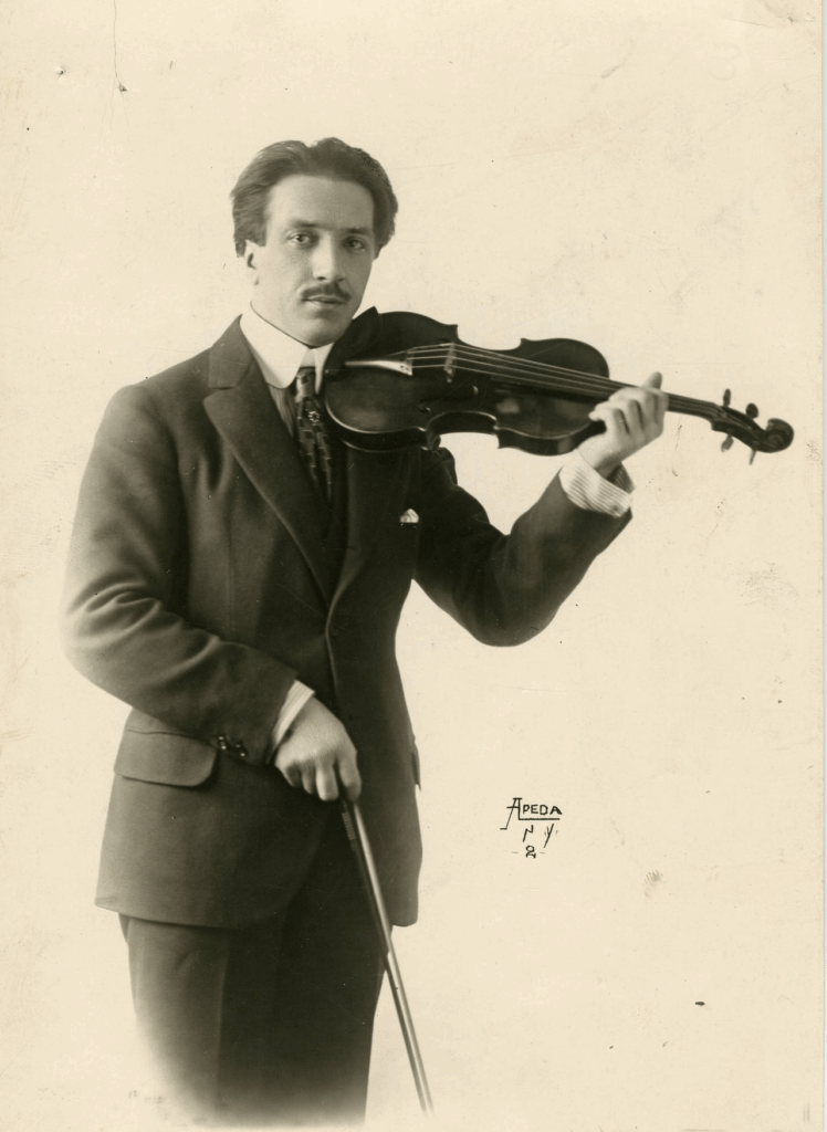 Jacques Thibaud au violon