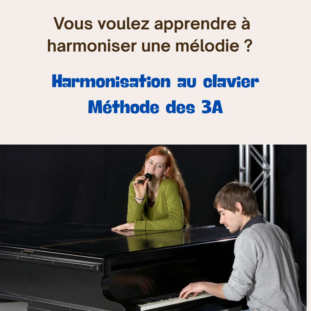 Harmonisation d'une mélodie au clavier